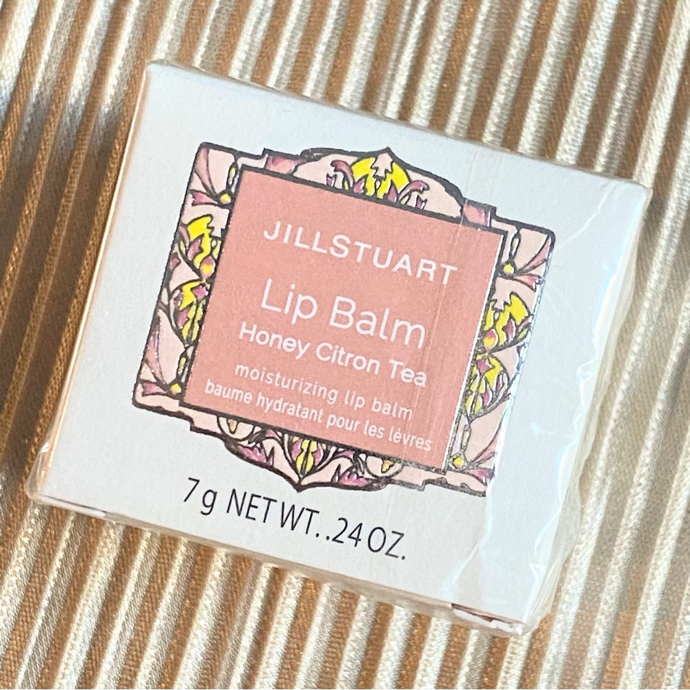 JILL STUART BEAUTY MELTY LIP BALM HONEY CITRON TEA 7g FULL SIZE
